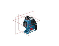 博世GLL3-80P三線(xiàn)激光標(biāo)線(xiàn)儀