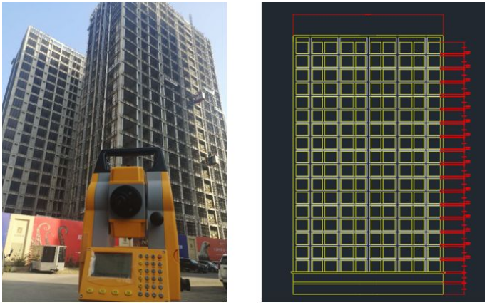 魔星MT20i外業(yè)觀測&高層建筑立面圖